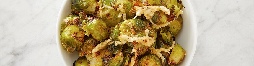Parmesan Smashed Brussels Sprouts Recipe