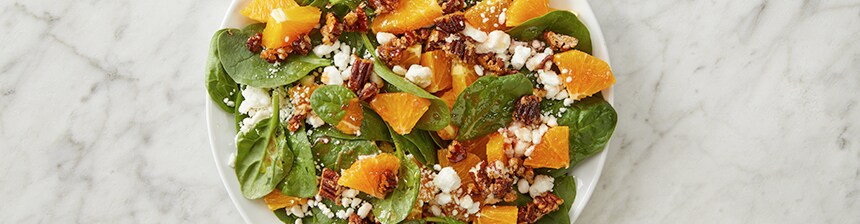 Orange Citrus Salad with Cranberry Orange Dressing Recipe