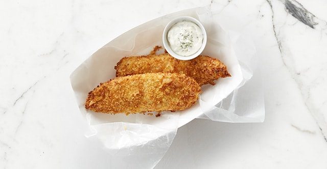 Air Fryer Fish and Chips Sticks