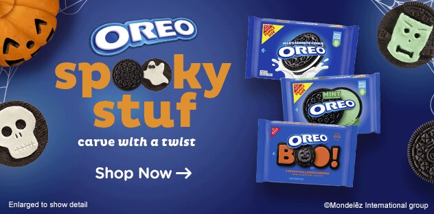 Oreo spooky stuff. Carve with a twist