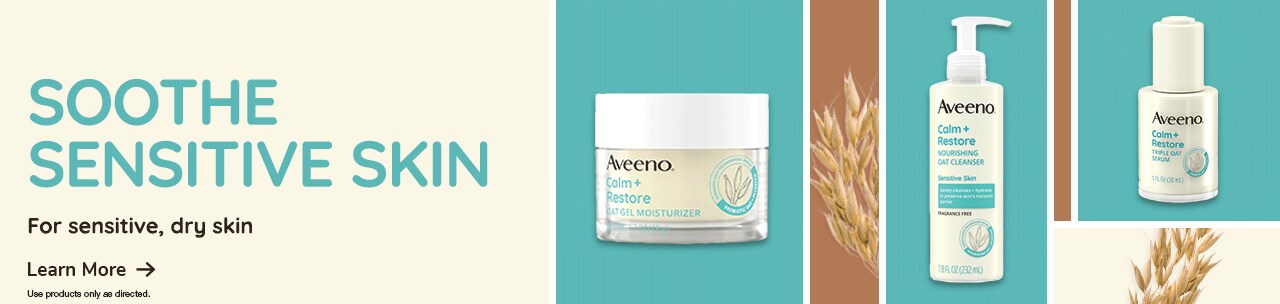 Learn more about how to soothe sensitive skin