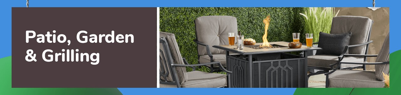 Patio, Garden & Grilling