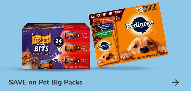 Save on Pet Big Packs