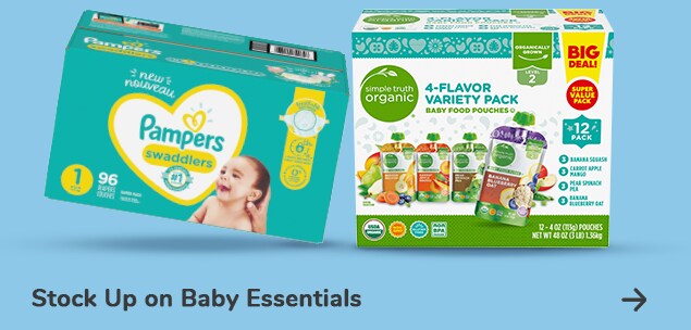 Stock Up on Baby Essentials