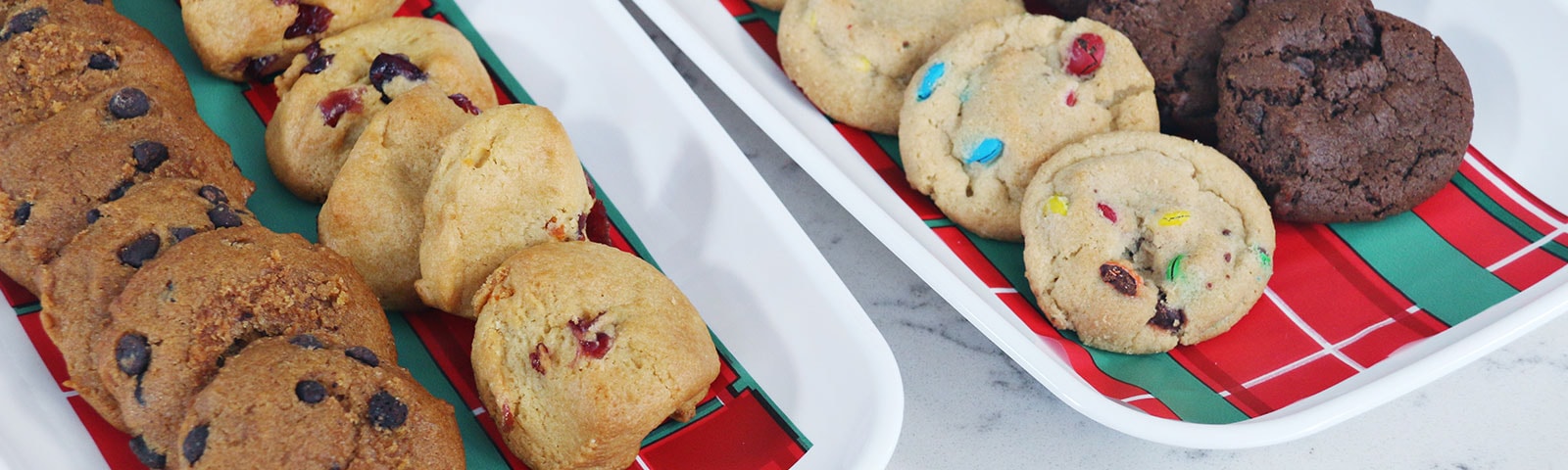 Cookies on a tray