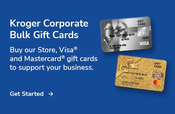 Visa Gift Card  Kroger Gift Cards